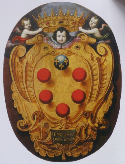 Grand Shield with the Arms of the Medici by Florentine School